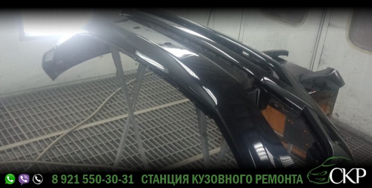 Восстановление передней части кузова и ремонт рамы Фольксваген Амарок (Volkswagen Amarok) в СПб в автосервисе СКР.